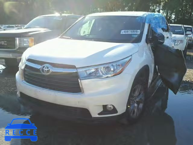 2016 TOYOTA HIGHLANDER 5TDBKRFH3GS237643 зображення 1
