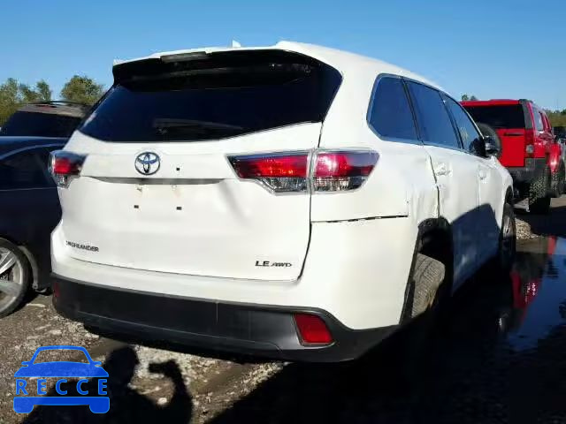 2016 TOYOTA HIGHLANDER 5TDBKRFH3GS237643 зображення 3