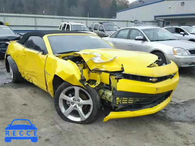 2015 CHEVROLET CAMARO LT 2G1FF3D30F9281979 image 0