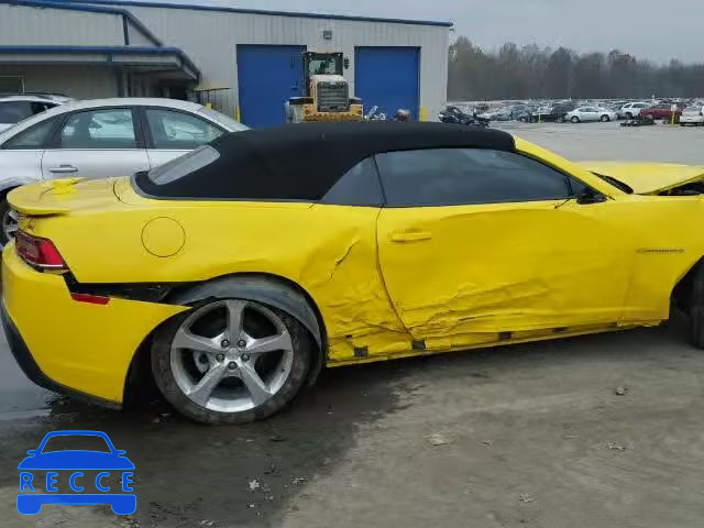 2015 CHEVROLET CAMARO LT 2G1FF3D30F9281979 зображення 8