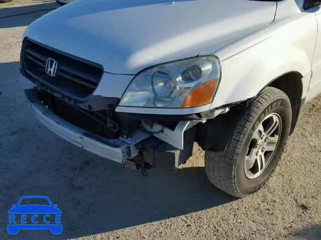 2003 HONDA PILOT EX 2HKYF18443H530588 image 9