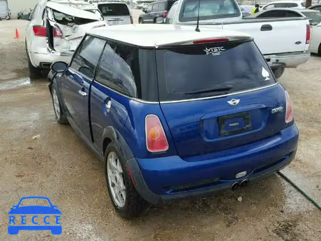 2004 MINI COOPER S WMWRE33484TD85207 image 2