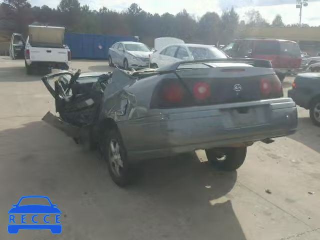 2005 CHEVROLET IMPALA LS 2G1WH52K159127635 image 2