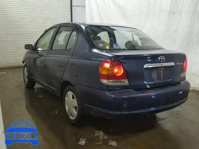 2005 TOYOTA ECHO JTDBT123950371307 image 2