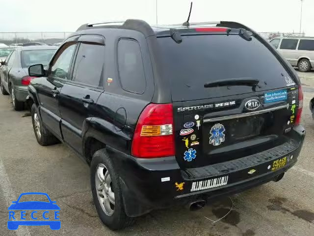 2007 KIA SPORTAGE E KNDJE723077435625 image 2