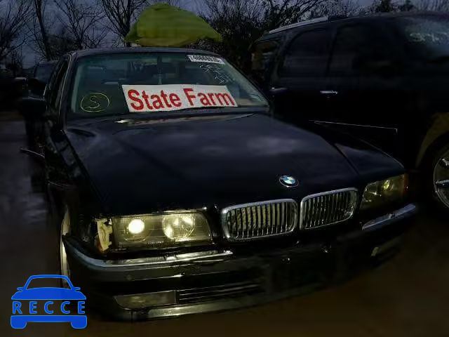 1995 BMW 740I AUTOMATIC WBAGF632XSDH01508 зображення 8