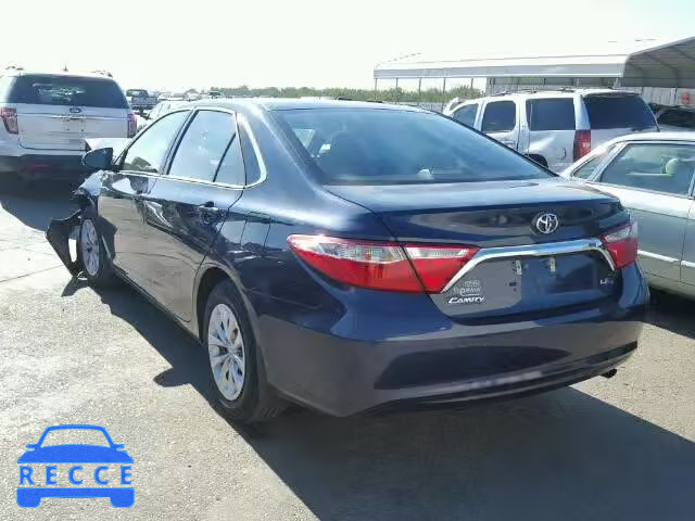 2017 TOYOTA CAMRY LE 4T1BF1FKXHU639458 image 2
