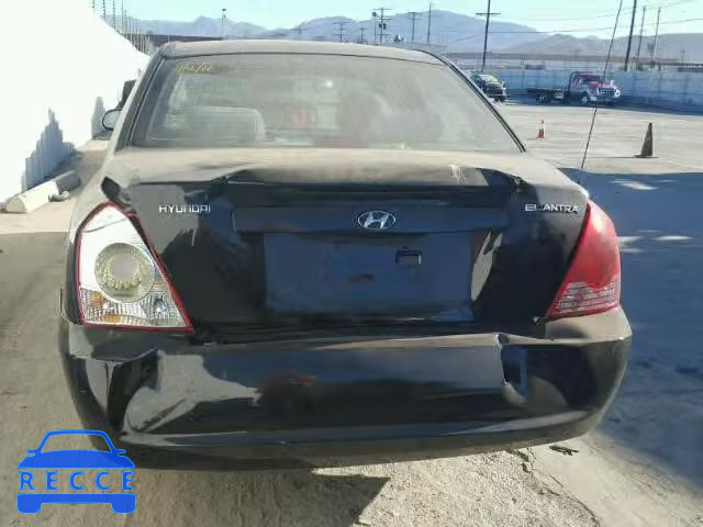 2006 HYUNDAI ELANTRA GL KMHDN46D86U291736 image 9