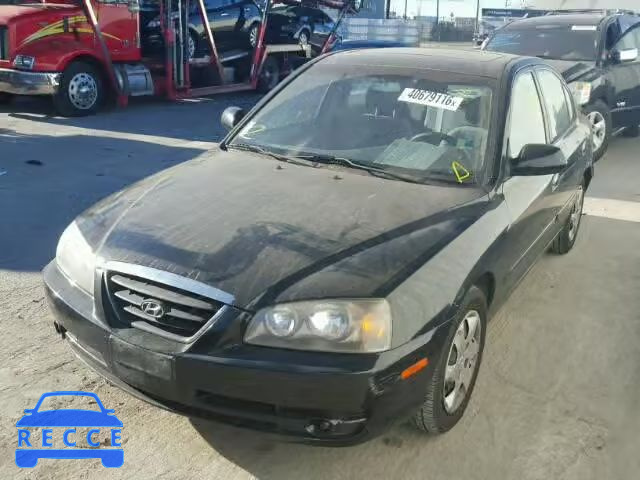2006 HYUNDAI ELANTRA GL KMHDN46D86U291736 image 1