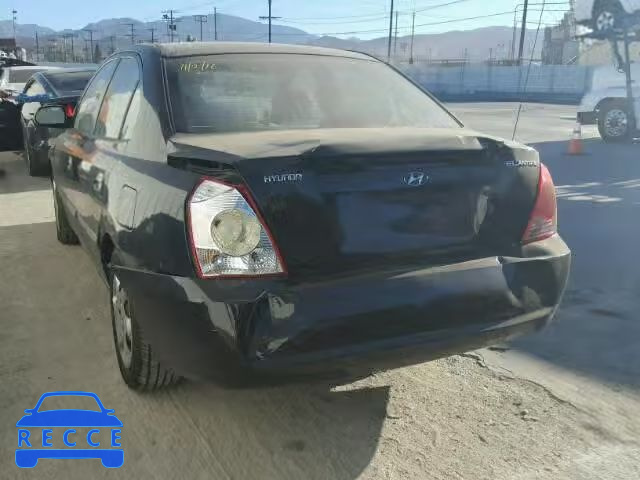 2006 HYUNDAI ELANTRA GL KMHDN46D86U291736 image 2