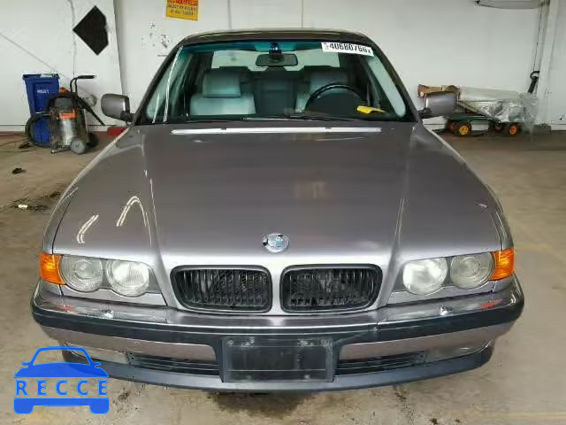 2000 BMW 740IL WBAGH8345YDP09030 зображення 8