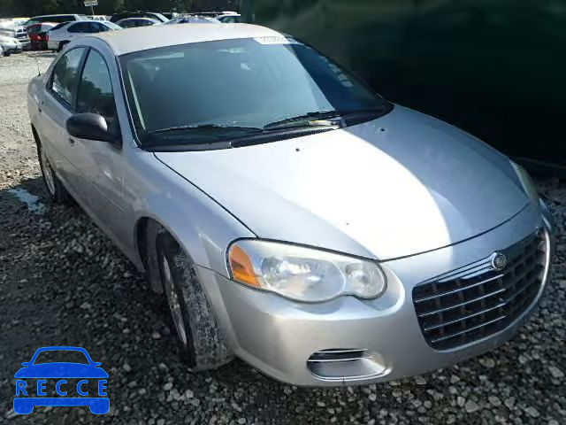 2004 CHRYSLER SEBRING LX 1C3EL46X84N317238 зображення 0