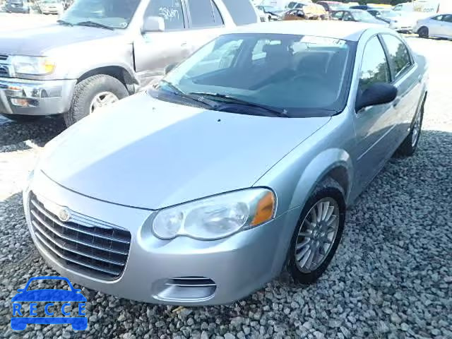 2004 CHRYSLER SEBRING LX 1C3EL46X84N317238 зображення 1