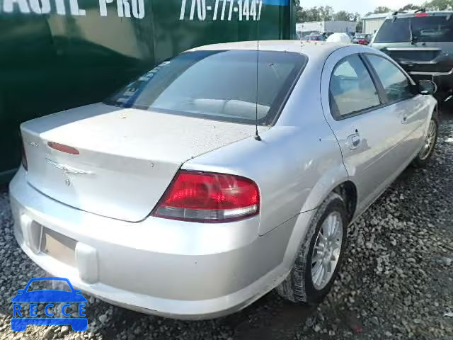 2004 CHRYSLER SEBRING LX 1C3EL46X84N317238 зображення 3