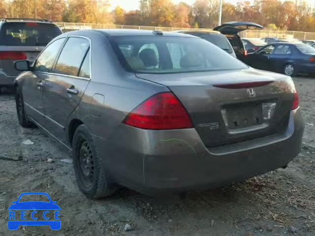 2007 HONDA ACCORD EX 1HGCM66867A003671 image 2