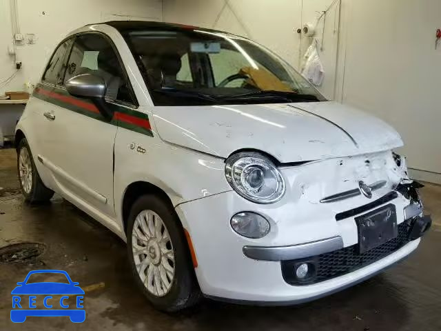 2012 FIAT 500 LOUNGE 3C3CFFER1CT229143 image 0