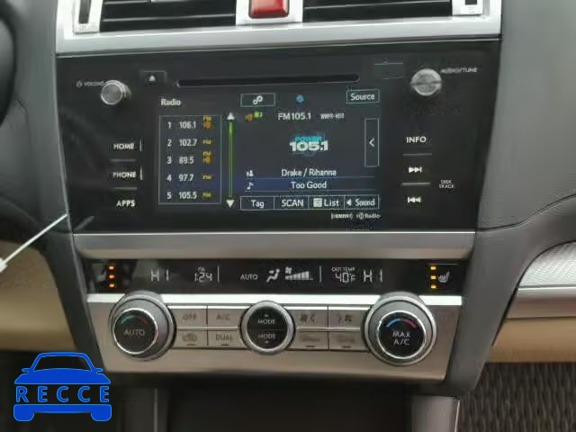 2016 SUBARU OUTBACK 2. 4S4BSADC4G3326210 image 9
