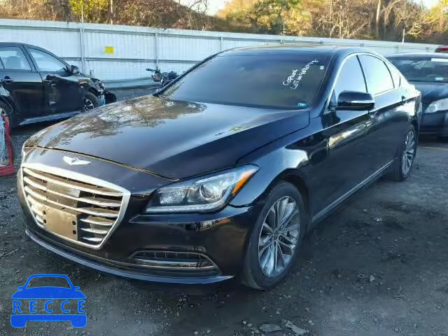 2015 HYUNDAI GENESIS KMHGN4JEXFU079398 image 1