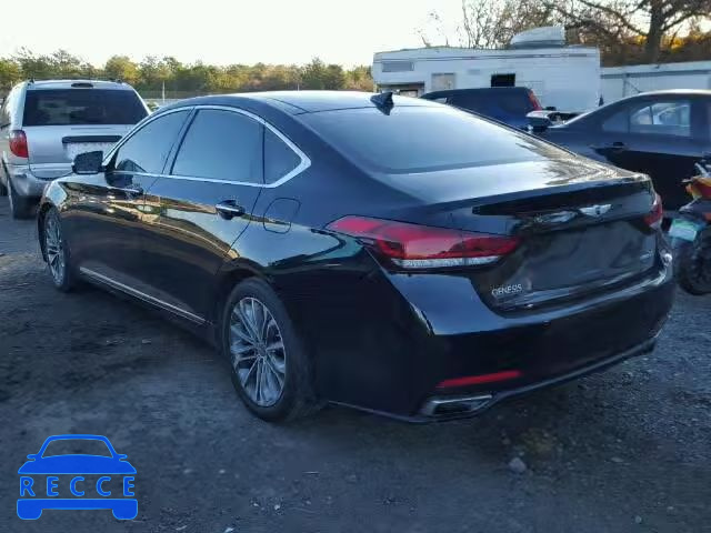 2015 HYUNDAI GENESIS KMHGN4JEXFU079398 image 2