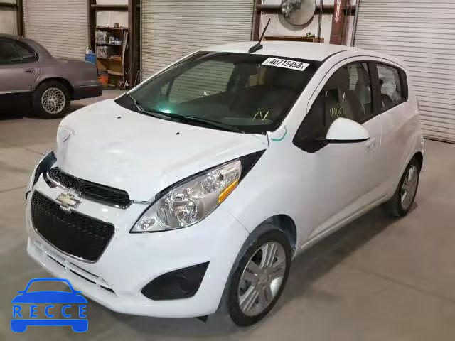 2013 CHEVROLET SPARK 1LT KL8CD6S98DC535543 image 1