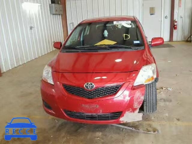 2010 TOYOTA YARIS JTDBT4K36A1370802 зображення 9