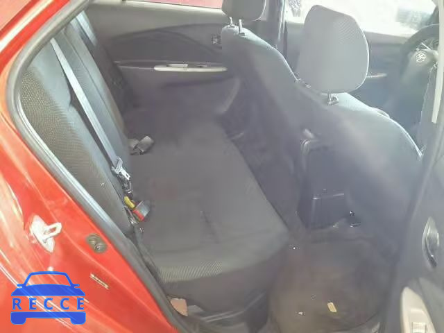 2010 TOYOTA YARIS JTDBT4K36A1370802 зображення 5