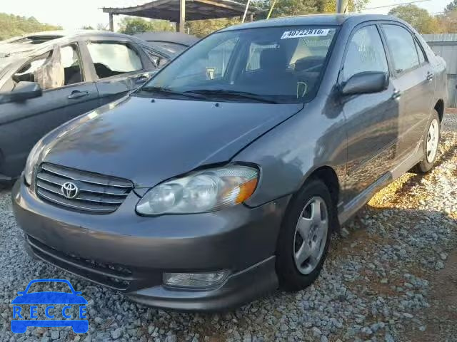 2004 TOYOTA COROLLA 2T1BR32E74C249691 image 1