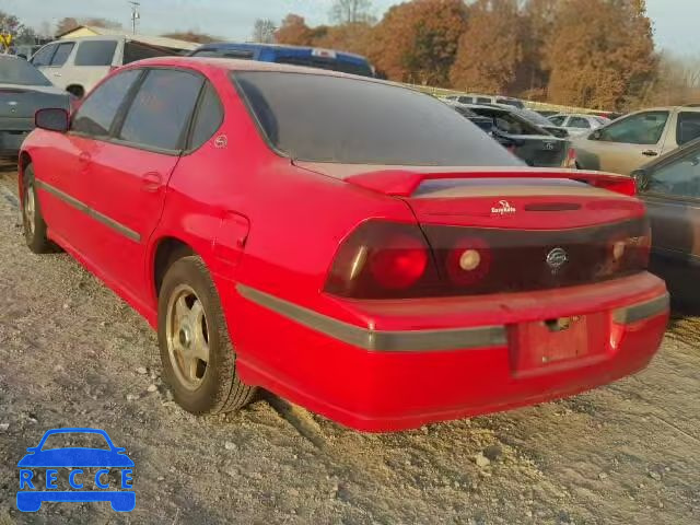 2001 CHEVROLET IMPALA LS 2G1WH55KX19124805 Bild 2