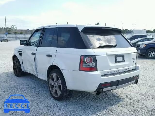 2011 LAND ROVER RANGE ROVE SALSF2D47BA262121 image 2