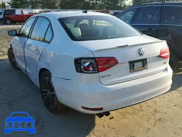 2015 VOLKSWAGEN JETTA SE 3VWB17AJXFM427694 image 2