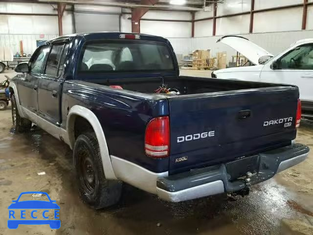 2003 DODGE DAKOTA QUA 1D7HL48N73S108048 image 2