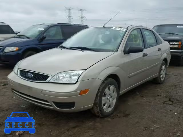 2007 FORD FOCUS ZX4 1FAHP34N47W352503 image 1