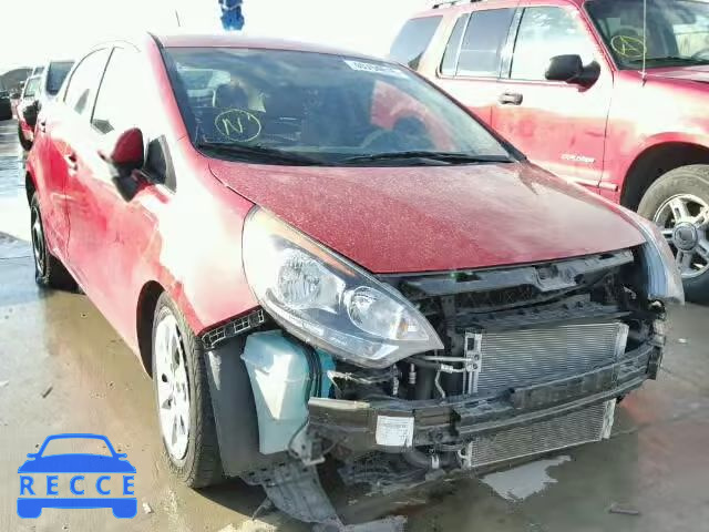 2015 KIA RIO LX KNADM5A31F6440596 image 0