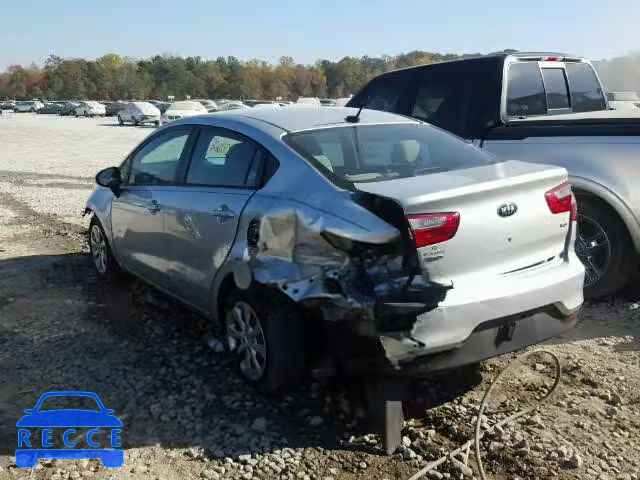 2016 KIA RIO LX KNADM4A30G6592509 image 2