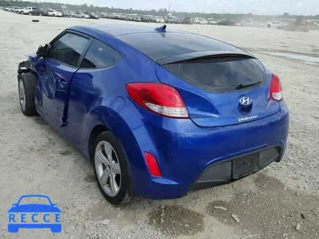 2014 HYUNDAI VELOSTER KMHTC6AD1EU193585 image 2