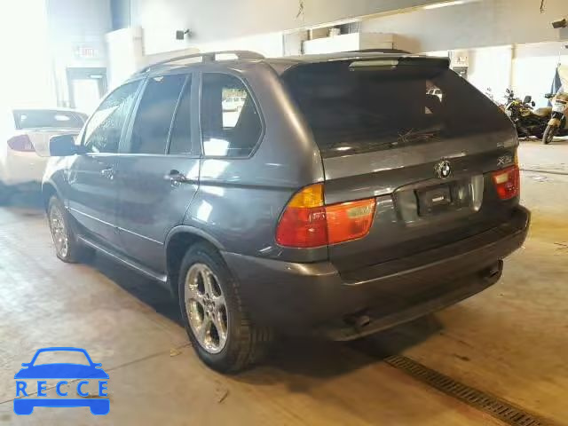 2003 BMW X5 3.0I 5UXFA535X3LH80735 зображення 2