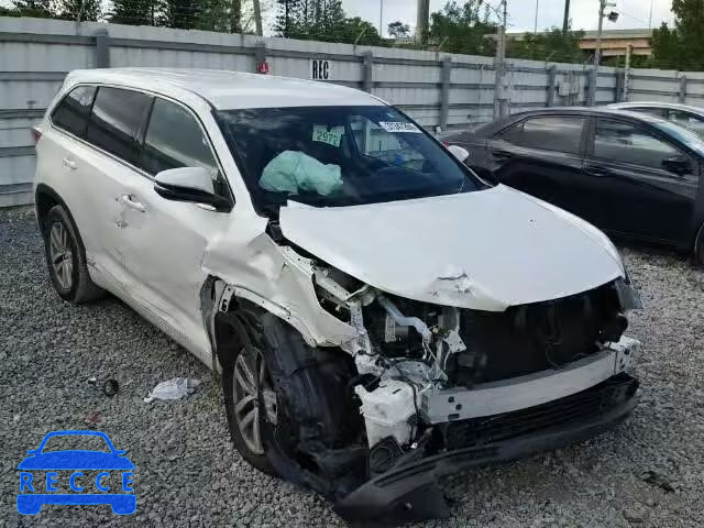 2016 TOYOTA HIGHLANDER 5TDZARFH8GS020154 зображення 0
