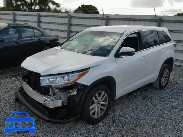 2016 TOYOTA HIGHLANDER 5TDZARFH8GS020154 зображення 1