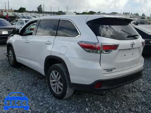 2016 TOYOTA HIGHLANDER 5TDZARFH8GS020154 зображення 2