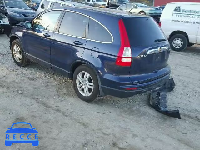 2011 HONDA CR-V EX-L 5J6RE4H74BL102107 image 2