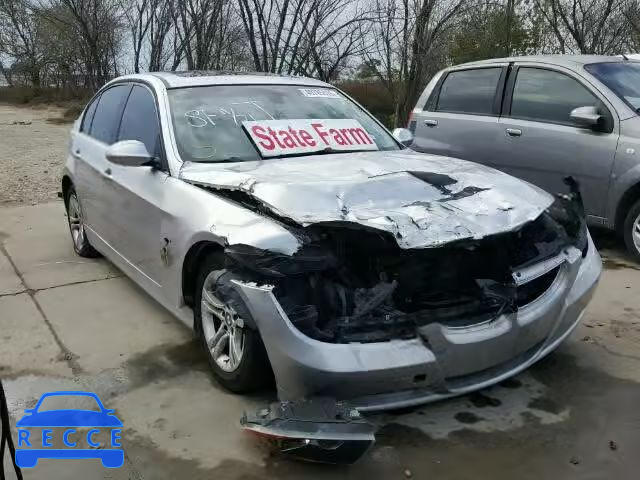 2008 BMW 328I WBAVA37518NL19652 зображення 0