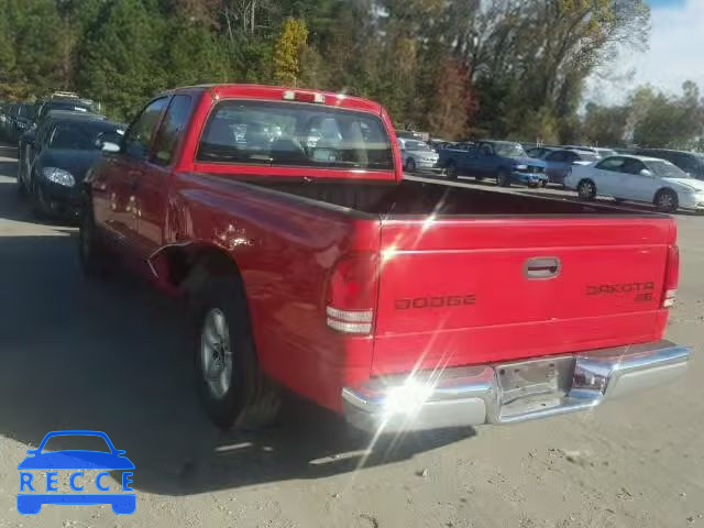 2004 DODGE DAKOTA SLT 1D7GL42K84S621451 зображення 2