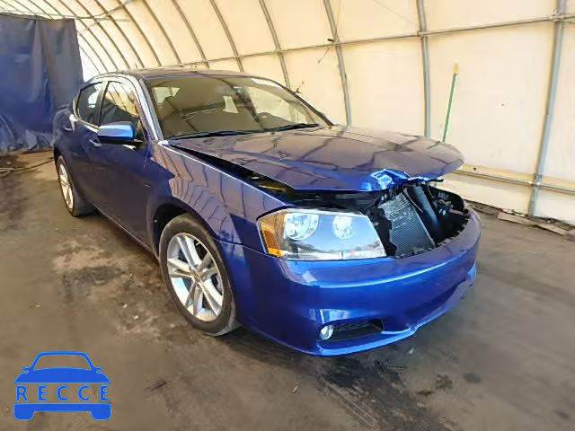 2013 DODGE AVENGER SX 1C3CDZCG3DN772858 зображення 0