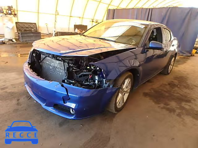 2013 DODGE AVENGER SX 1C3CDZCG3DN772858 зображення 1