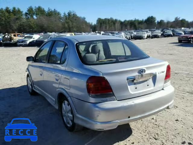 2003 TOYOTA ECHO JTDBT123X35044835 image 2