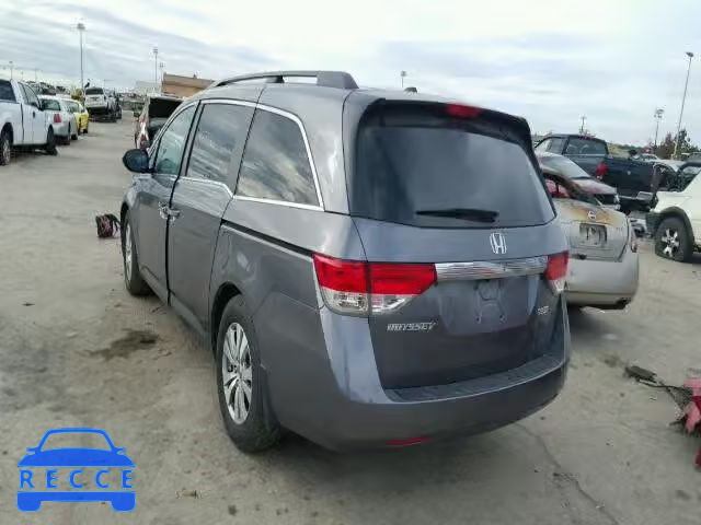 2014 HONDA ODYSSEY EX 5FNRL5H69EB070383 image 2