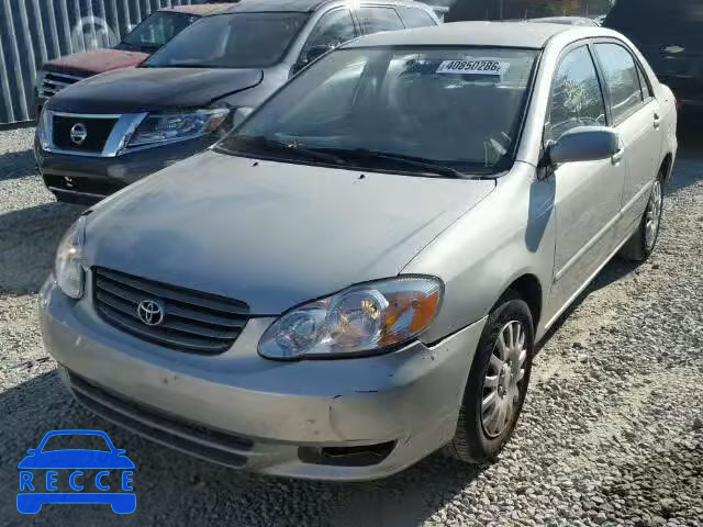 2004 TOYOTA COROLLA 2T1BR32E84C258450 image 1