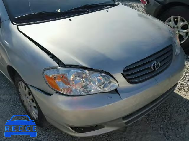 2004 TOYOTA COROLLA 2T1BR32E84C258450 image 8