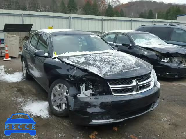 2012 DODGE AVENGER SE 1C3CDZAB6CN285983 image 0