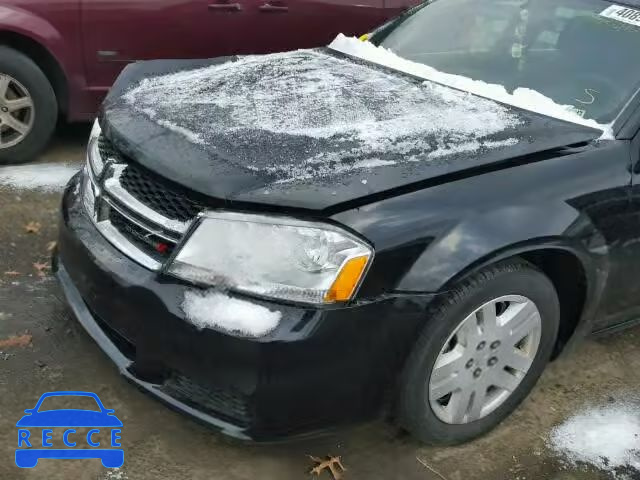 2012 DODGE AVENGER SE 1C3CDZAB6CN285983 image 9